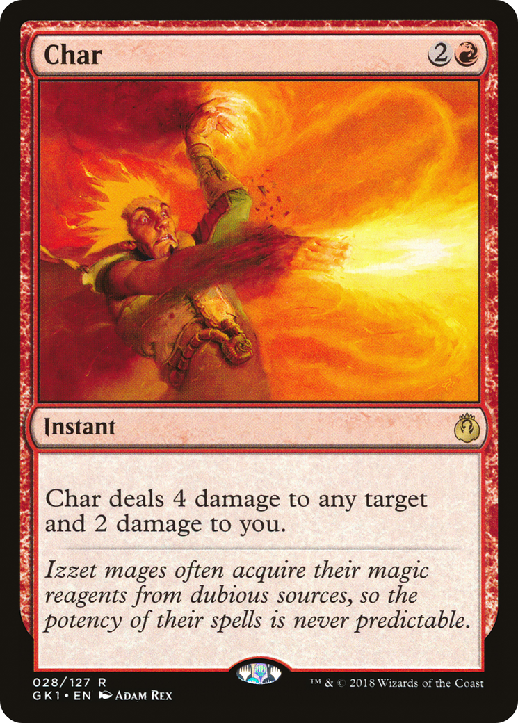 Char [Guilds of Ravnica Guild Kit] MTG Single Magic: The Gathering