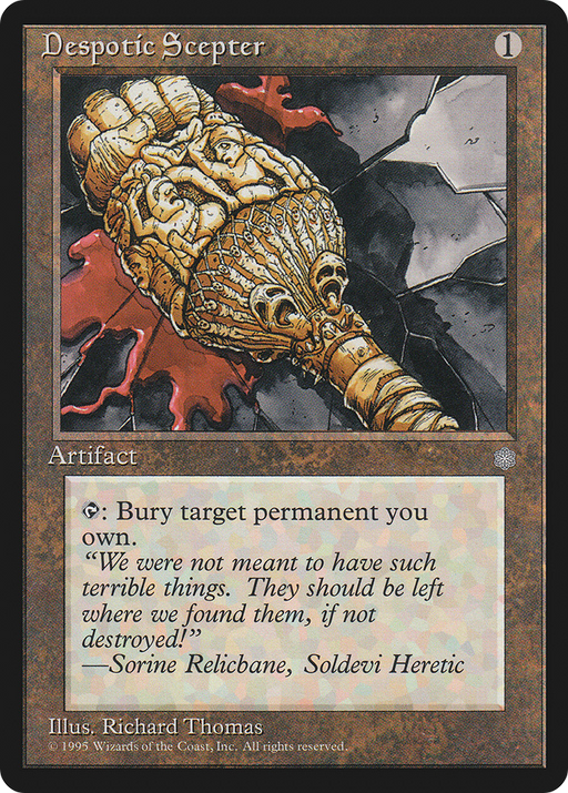Despotic Scepter (ICE-) [Ice Age] MTG Single Wizards of the Coast