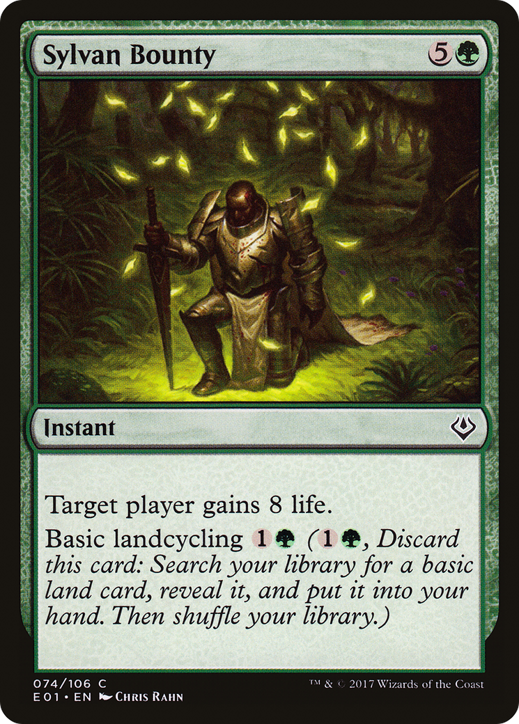 Sylvan Bounty (AC2-074) [Misc] Archenemy: Nicol Bolas MTG Single Wizards of the Coast