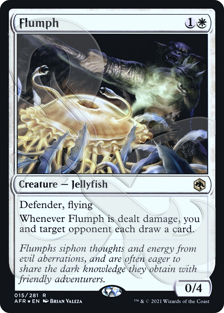 Flumph (AFR&-015) [Adventures in the Forgotten Realms Promos] Foil MTG Single Wizards of the Coast