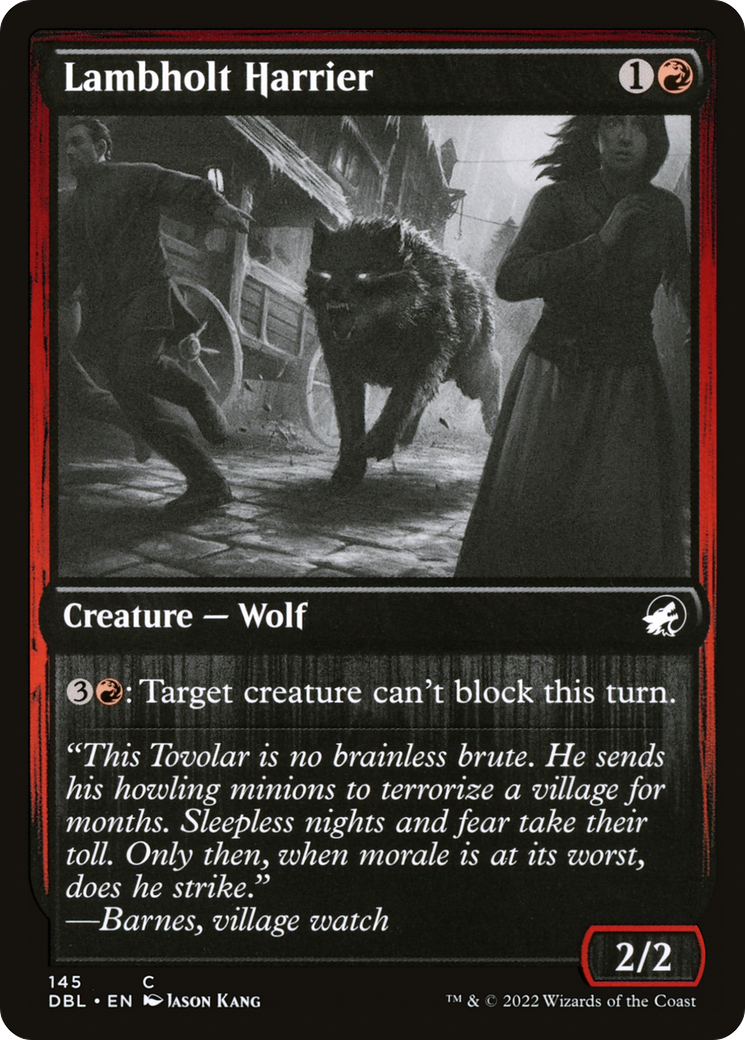 Lambholt Harrier (DBL-145) [Innistrad: Double Feature] MTG Single Wizards of the Coast