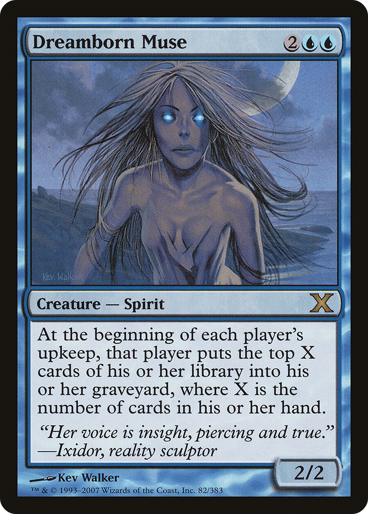 Dreamborn Muse (10E-082) [Tenth Edition] MTG Single Wizards of the Coast