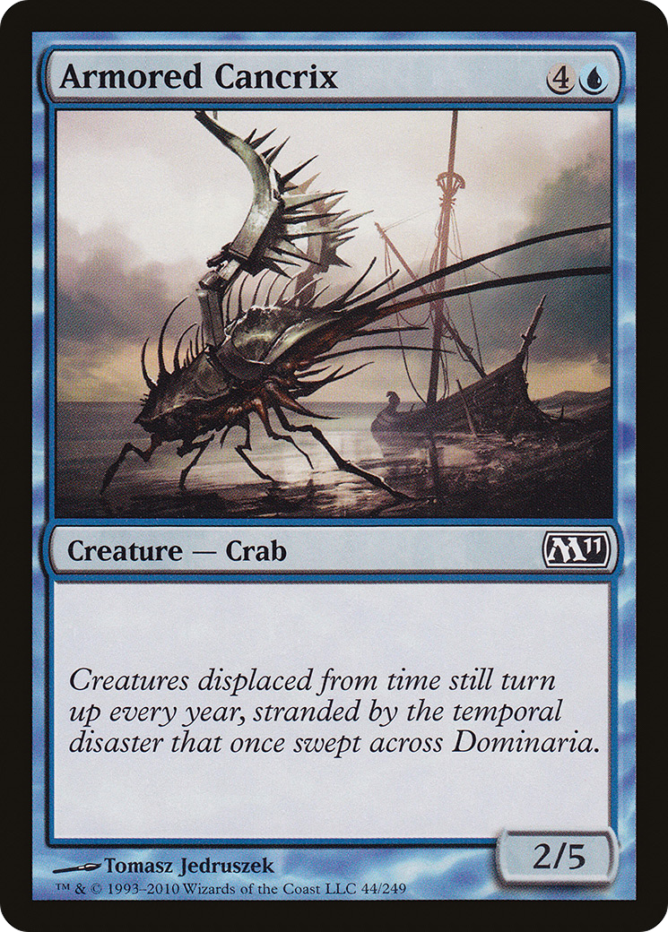 Armored Cancrix (M11-044) [Magic 2011] Foil MTG Single Wizards of the Coast