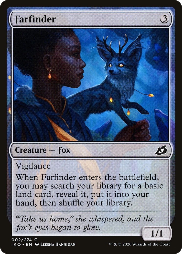 Farfinder (IKO-002) [Ikoria: Lair of Behemoths] Foil MTG Single Wizards of the Coast