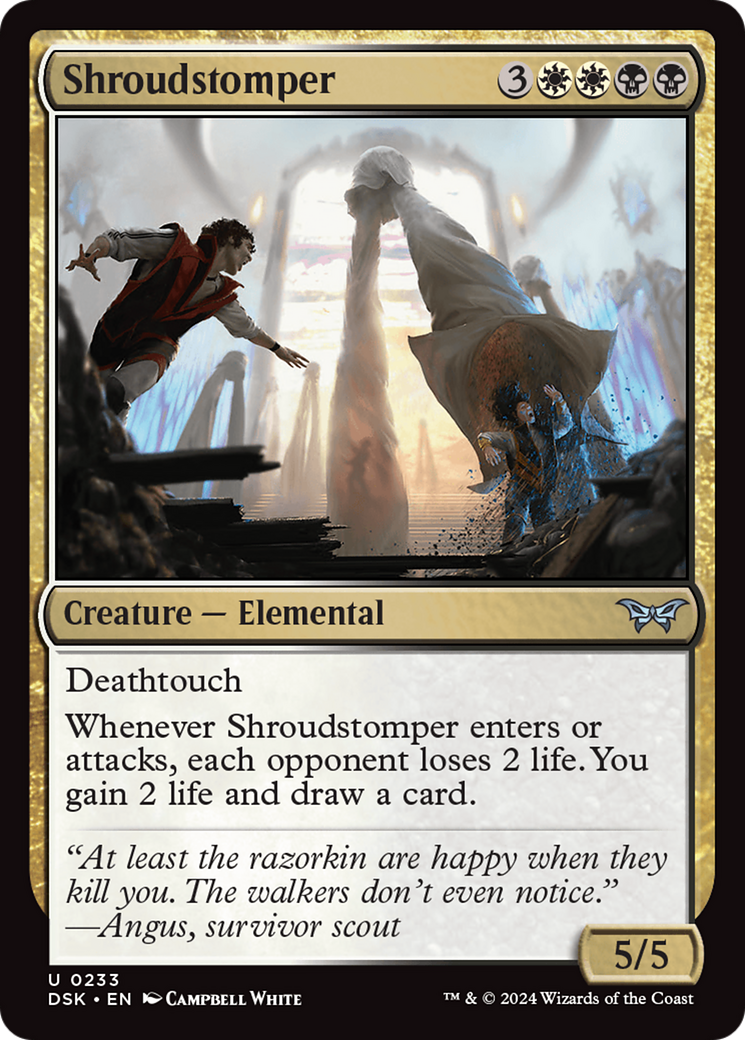 Shroudstomper (DSK-233) [Duskmourn: House of Horror] Foil MTG Single Wizards of the Coast