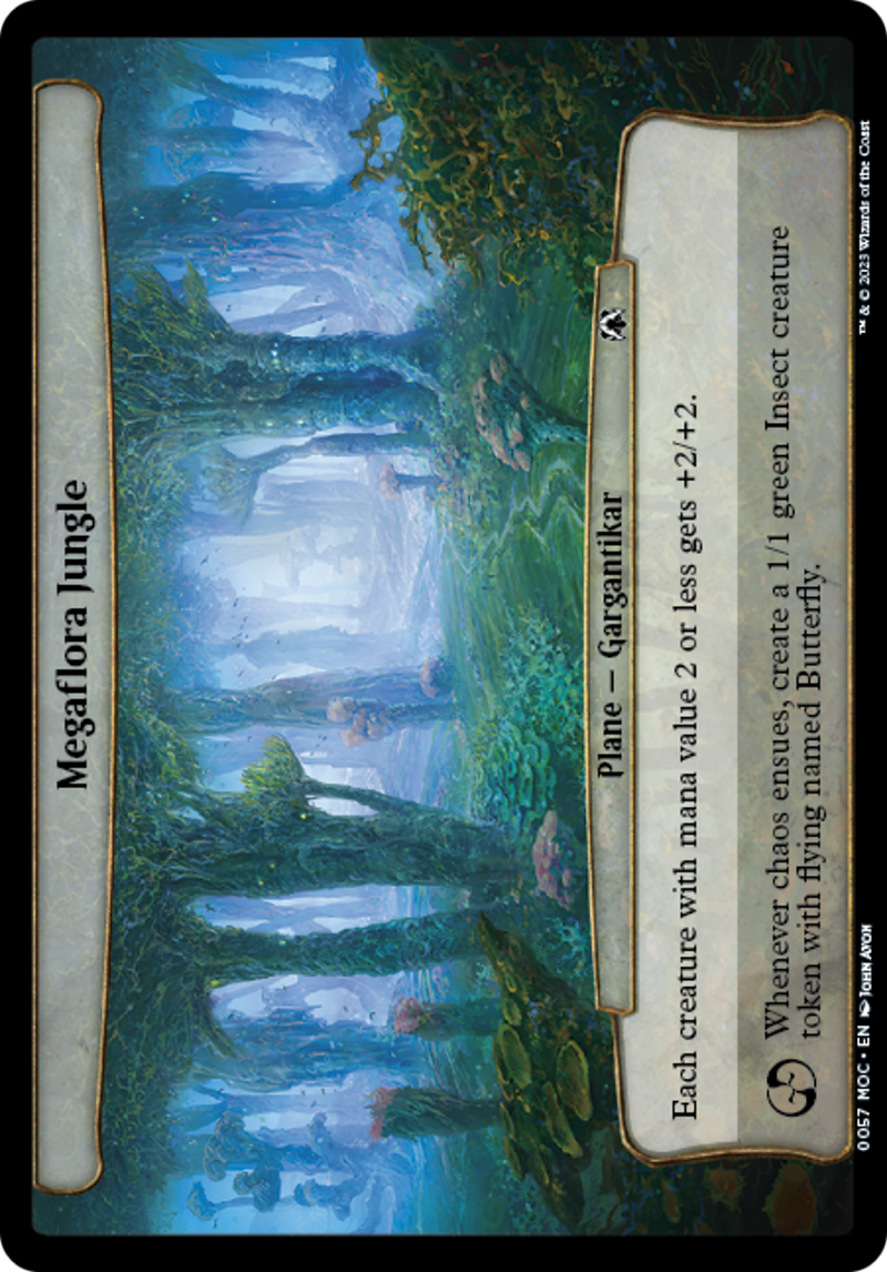 Megaflora Jungle (MOC-057) [March of the Machine Commander] MTG Single Wizards of the Coast