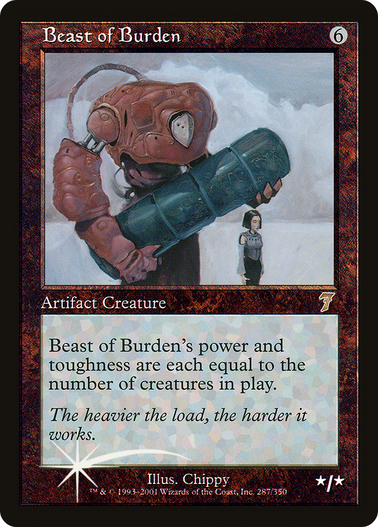 Beast of Burden (7ED-287) [7th Edition] MTG Single Wizards of the Coast