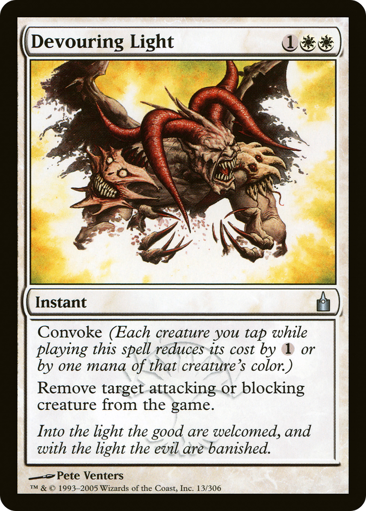 Devouring Light (RAV-013) [Ravnica: City of Guilds] Foil MTG Single Wizards of the Coast
