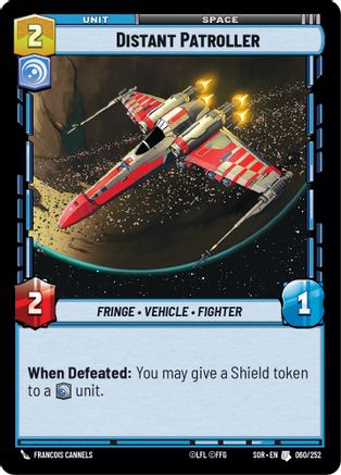 Distant Patroller (060/252)[Spark of Rebellion] Star Wars: Unlimited Single Disney