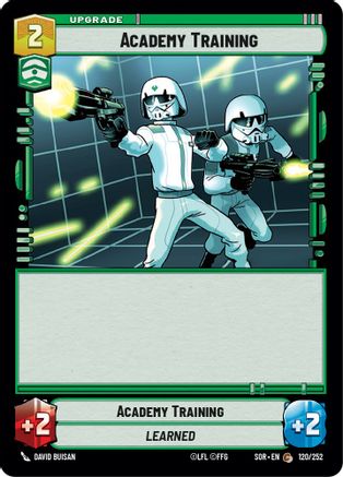 Academy Training (120/252)[Spark of Rebellion] Foil Star Wars: Unlimited Single Disney