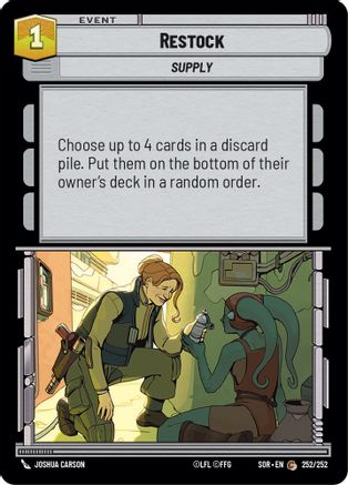 Restock (252/252)[Spark of Rebellion] Foil Star Wars: Unlimited Single Disney