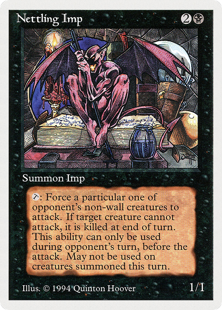 Nettling Imp (SUM-119) [Misc] Summer Magic / Edgar MTG Single Wizards of the Coast