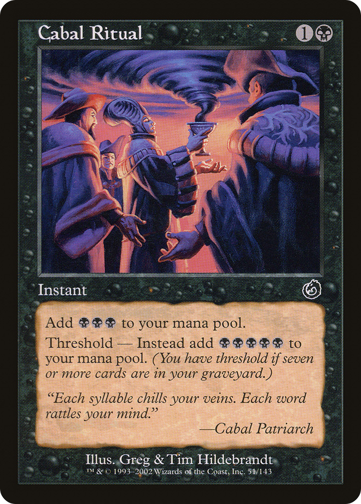 Cabal Ritual [Torment] MTG Single Magic: The Gathering