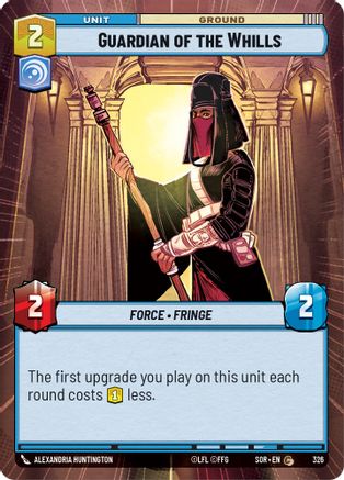 Guardian of the Whills (Hyperspace) (326)[Spark of Rebellion] Star Wars: Unlimited Single Disney