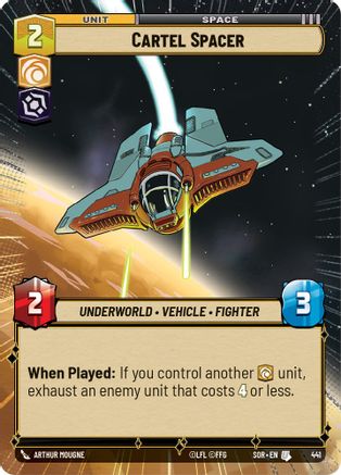 Cartel Spacer (Hyperspace) (441)[Spark of Rebellion] Foil Star Wars: Unlimited Single Disney