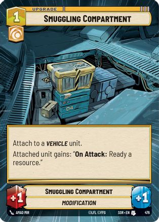 Smuggling Compartment (Hyperspace) (476)[Spark of Rebellion] Foil Star Wars: Unlimited Single Disney