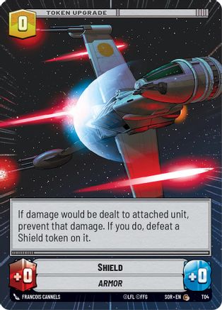 Shield (Hyperspace) (T04) [Spark of Rebellion] Star Wars: Unlimited Single Disney