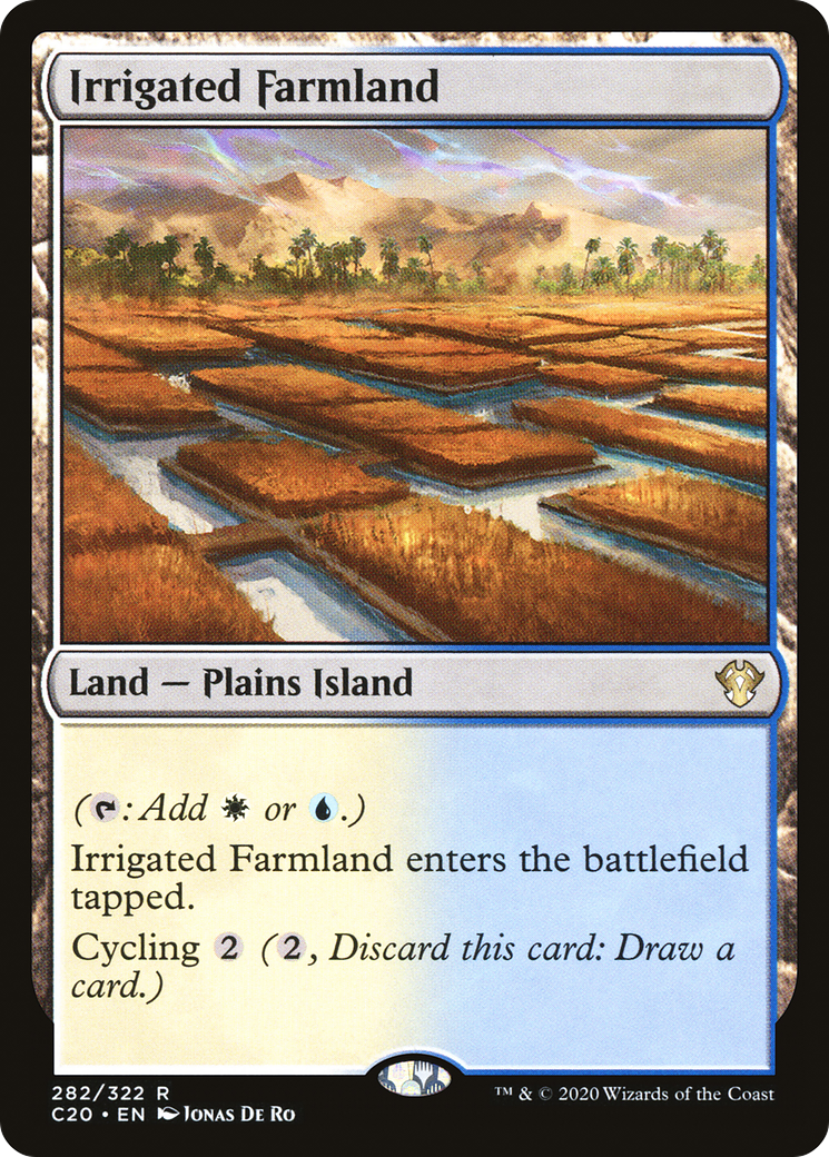 Irrigated Farmland (C20-282) [Commander 2020] MTG Single Wizards of the Coast
