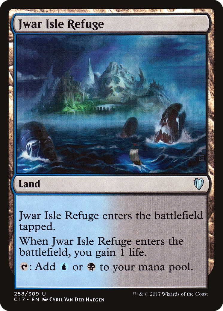 Jwar Isle Refuge (C17-258) [Commander 2017] MTG Single Wizards of the Coast