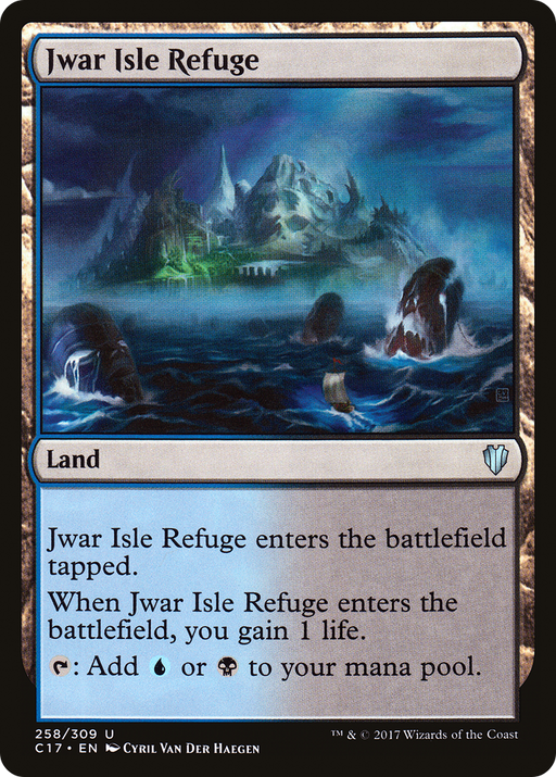 Jwar Isle Refuge (C17-258) [Commander 2017] MTG Single Wizards of the Coast