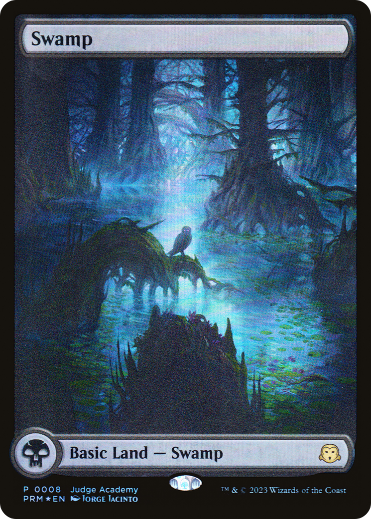 Swamp - Full Art (0008) (JDG-008) [Misc] Judge Gift Cards 2023 (Full Art) Foil MTG Single Wizards of the Coast