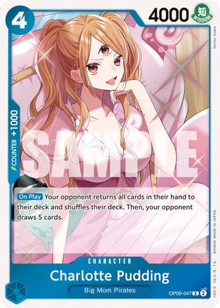Charlotte Pudding (OP06-047) [Wings of the Captain] Foil One Piece Single Bandai