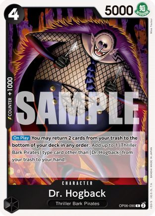 Dr. Hogback (OP06-090) [Wings of the Captain] Foil One Piece Single Bandai
