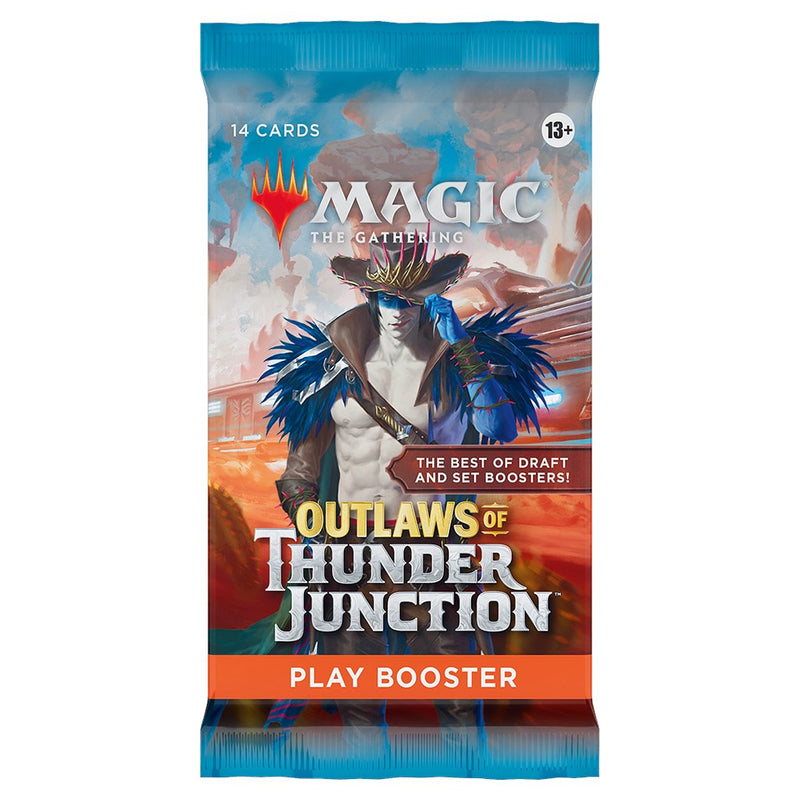 MTG Outlaws of Thunder Junction - Play Booster Pack MTG Sealed Magic: The Gathering   