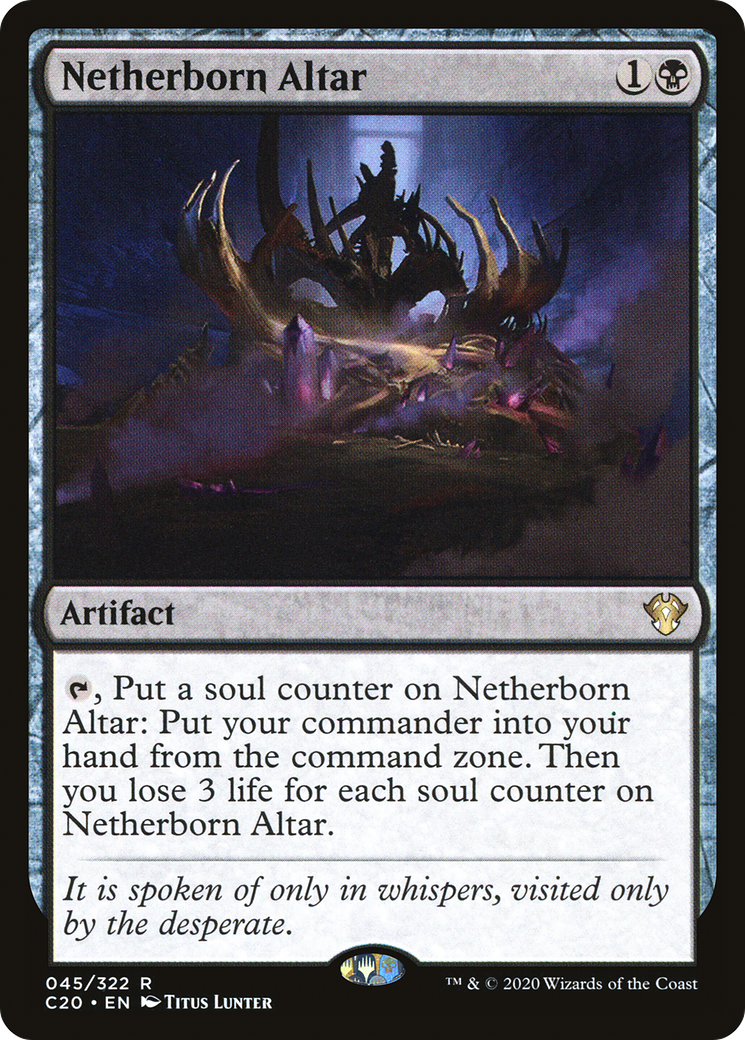 Netherborn Altar [Commander 2020] MTG Single Magic: The Gathering