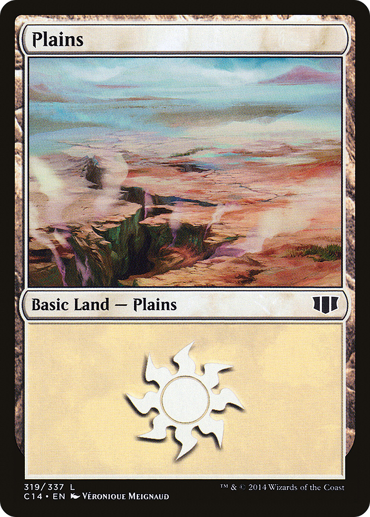 Plains (319) (C14-319) [Commander 2014] MTG Single Wizards of the Coast