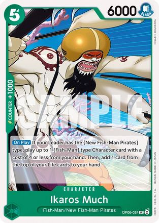 Ikaros Much (OP06-024) [Wings of the Captain] One Piece Single Bandai