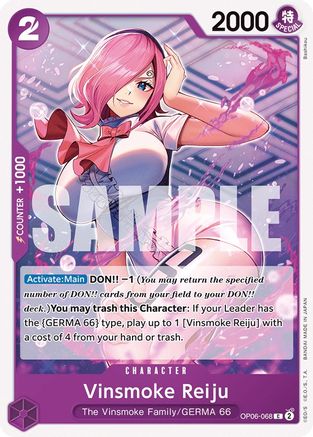 Vinsmoke Reiju (068) (OP06-068) [Wings of the Captain] One Piece Single Bandai