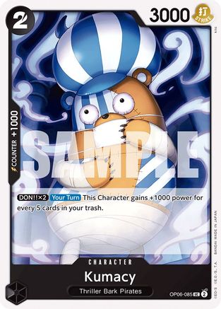 Kumacy (OP06-085) [Wings of the Captain] One Piece Single Bandai