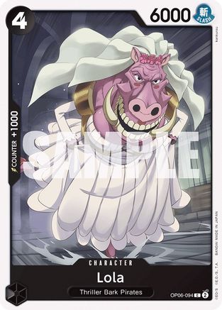 Lola (OP06-094) [Wings of the Captain] One Piece Single Bandai