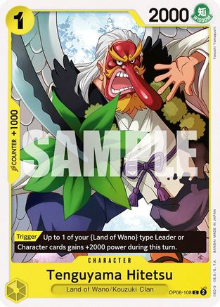 Tenguyama Hitetsu (OP06-108) [Wings of the Captain] One Piece Single Bandai
