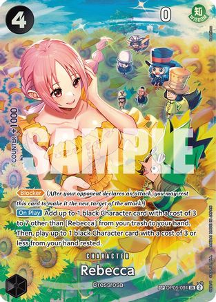 Rebecca (SP) (OP05-091) [Wings of the Captain] Foil One Piece Single Bandai