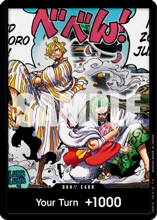 DON!! Card (Alternate Art) [Wings of the Captain] Foil One Piece Single Bandai