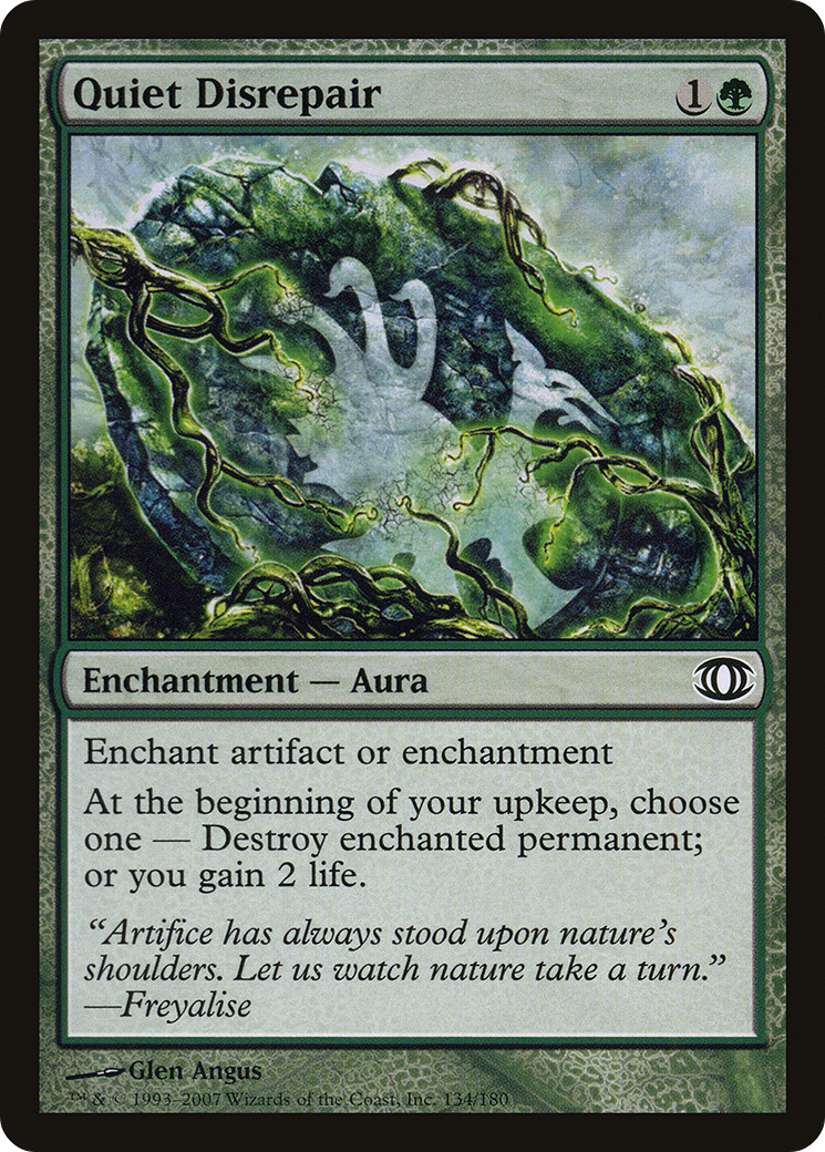 Quiet Disrepair (FUT-134) [Future Sight] MTG Single Wizards of the Coast