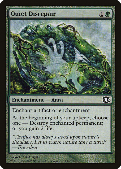 Quiet Disrepair (FUT-134) [Future Sight] MTG Single Wizards of the Coast
