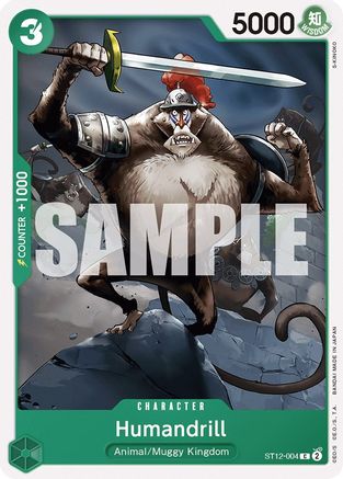 Humandrill (ST12-004) [Starter Deck 12: Zoro and Sanji] One Piece Single Bandai