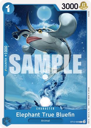 Elephant True Bluefin (ST12-009) [Starter Deck 12: Zoro and Sanji] One Piece Single Bandai