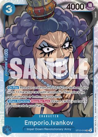 Emporio.Ivankov (ST12-010) [Starter Deck 12: Zoro and Sanji] Foil One Piece Single Bandai