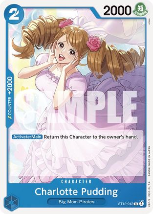 Charlotte Pudding (ST12-012) [Starter Deck 12: Zoro and Sanji] One Piece Single Bandai