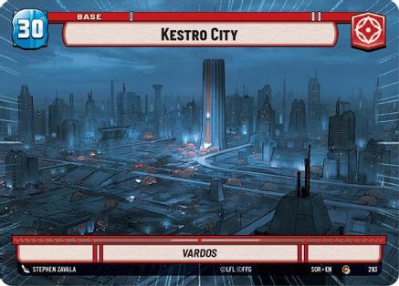 Kestro City // Experience (Hyperspace) (293 // T03)[Spark of Rebellion] Star Wars: Unlimited Single Disney