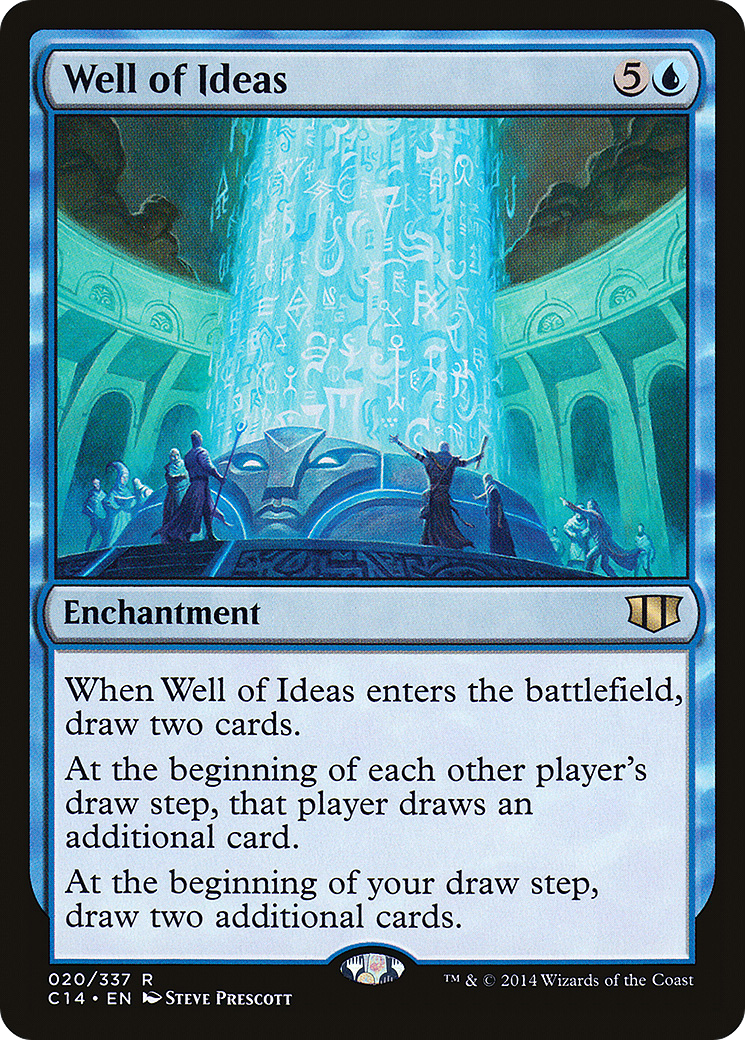 Well of Ideas (C14-020) [Commander 2014] MTG Single Wizards of the Coast