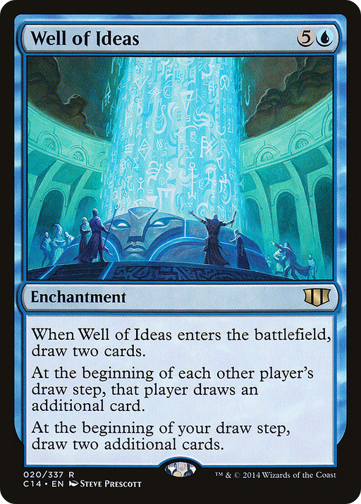 Well of Ideas (C14-020) [Commander 2014] MTG Single Wizards of the Coast