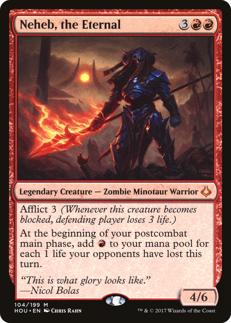 Neheb, the Eternal (HOU-104) [Hour of Devastation] MTG Single Wizards of the Coast