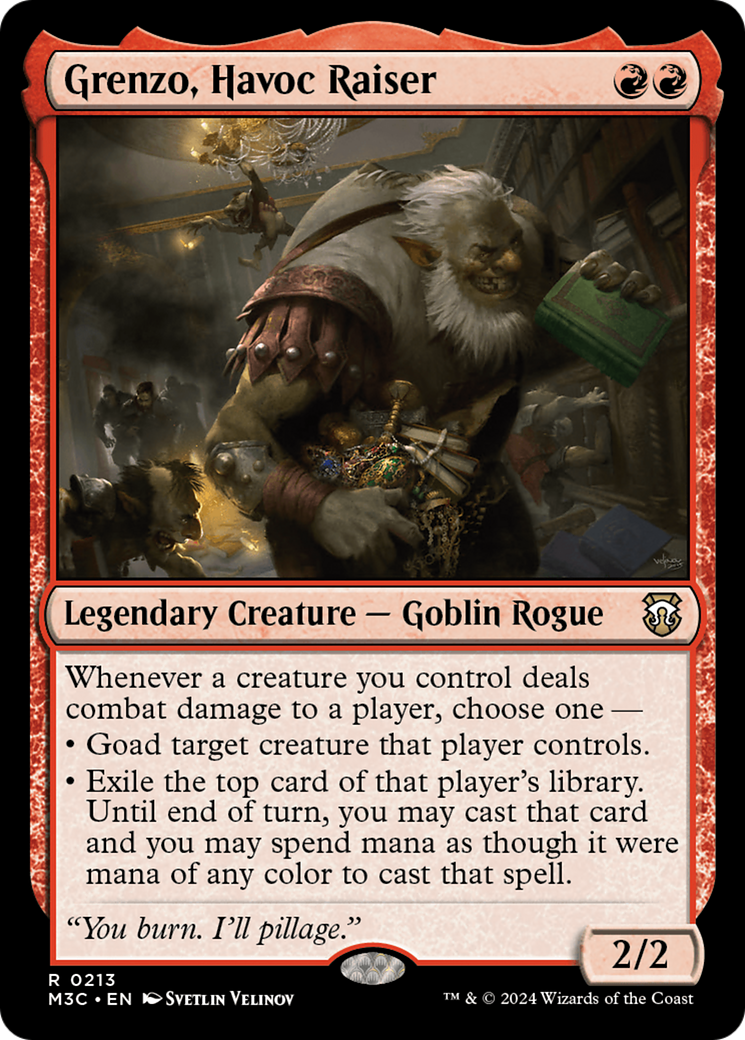 Grenzo, Havoc Raiser (M3C-213) [Modern Horizons 3 Commander] MTG Single Wizards of the Coast