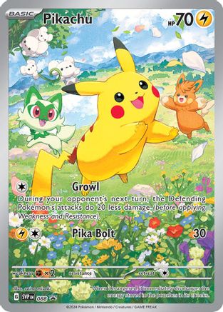 Pikachu - 088 (88) Holofoil [Promos: SV Promo Cards] Pokemon Single Pokémon