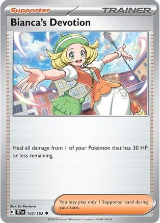 Bianca's Devotion - 142/162 [SV: Temporal Forces] Pokemon Single Pokémon